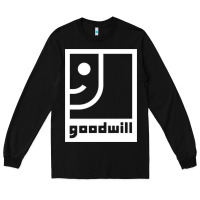 Black goodwill classic Long Sleeve Tee - artisFamous