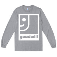 Heather Grey goodwill classic Long Sleeve Tee - artisFamous