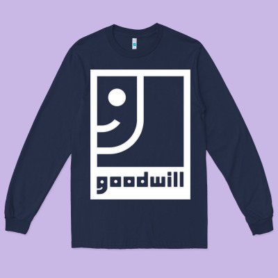 Goodwill Classic Long Sleeve Tee Designed By Artisfamous