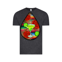 Vintage Black mexican teardrop  4 Vintage Tee - BundleAndBundleShop
