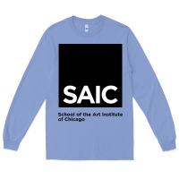Colony Blue School of The Art Institute of Chicago College Long Sleeve Tee - artisFamous
