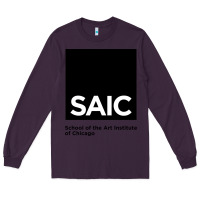 Plum School of The Art Institute of Chicago College Long Sleeve Tee - artisFamous