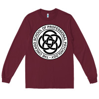 Burgundy The Chicago School of Professional Psychology Long Sleeve Tee - artisFamous