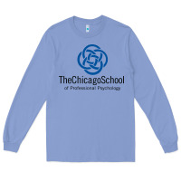 Colony Blue The Chicago School of Professional Psychology Long Sleeve Tee - artisFamous