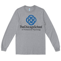 Heather Grey The Chicago School of Professional Psychology Long Sleeve Tee - artisFamous