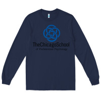 Navy The Chicago School of Professional Psychology Long Sleeve Tee - artisFamous