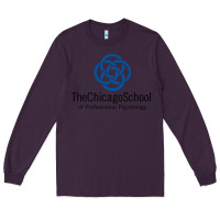 Plum The Chicago School of Professional Psychology Long Sleeve Tee - artisFamous