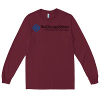 Burgundy The Chicago School of Professional Psychology Long Sleeve Tee - artisFamous
