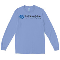 Colony Blue The Chicago School of Professional Psychology Long Sleeve Tee - artisFamous