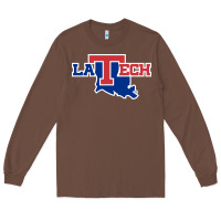 Chestnut louisiana tech athletics Long Sleeve Tee - artisFamous