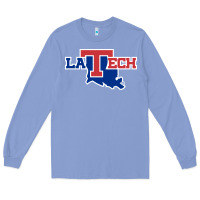 Colony Blue louisiana tech athletics Long Sleeve Tee - artisFamous