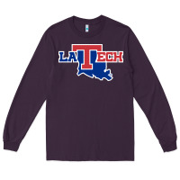 Plum louisiana tech athletics Long Sleeve Tee - artisFamous