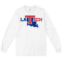 White louisiana tech athletics Long Sleeve Tee - artisFamous