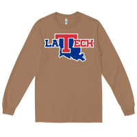 Toasted Coconut louisiana tech athletics Long Sleeve Tee - artisFamous