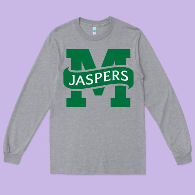 Manhattan Jaspers Long Sleeve Tee Designed By Artisfamous