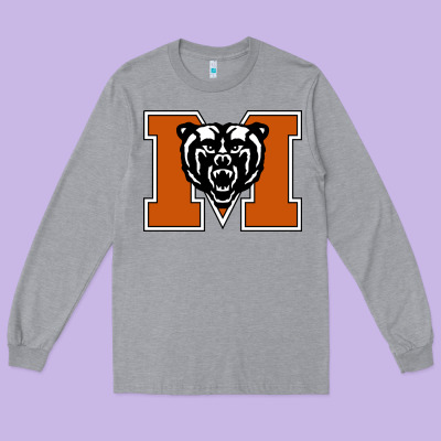 Mercer Bears Long Sleeve Tee Designed By Artisfamous