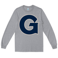 Heather Grey georgetown hoyas Long Sleeve Tee - artisFamous