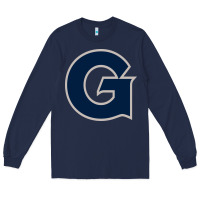 Navy georgetown hoyas Long Sleeve Tee - artisFamous