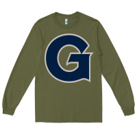Army Green georgetown hoyas Long Sleeve Tee - artisFamous