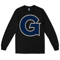 Black georgetown hoyas Long Sleeve Tee - artisFamous