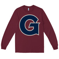 Burgundy georgetown hoyas Long Sleeve Tee - artisFamous
