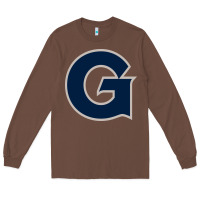 Chestnut georgetown hoyas Long Sleeve Tee - artisFamous