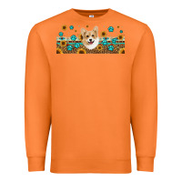 Carrot western corgi dog Premium Sweatshirt - Jasminsmagicworld