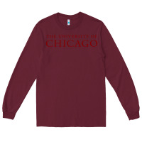 Burgundy College of Chicago Long Sleeve Tee - artisFamous