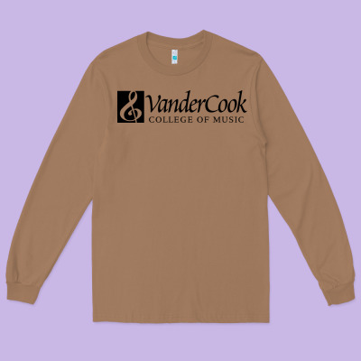Vandercook College Of Music Long Sleeve Tee Designed By Artisfamous