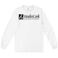 White Vandercook College of Music Long Sleeve Tee - artisFamous