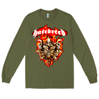 Army Green hatebreed 3 Long Sleeve Tee - artisFamous