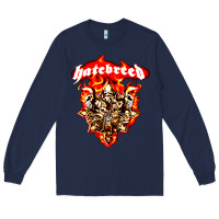 Navy hatebreed 3 Long Sleeve Tee - artisFamous