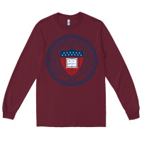 Burgundy howard university Long Sleeve Tee - artisFamous
