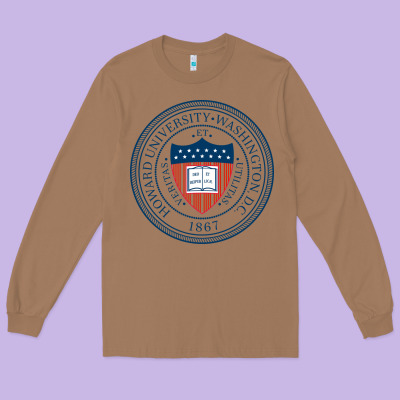 Howard University Long Sleeve Tee Designed By Artisfamous