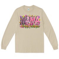 Mushroom mama all day everyday Long Sleeve Tee - CowhideDigitalArt