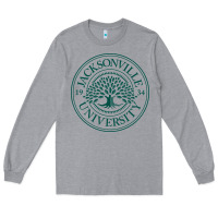 Heather Grey jacksonville university Long Sleeve Tee - artisFamous