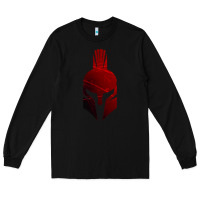 Black Spartan Long Sleeve Tee - artisFamous