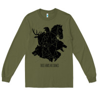 Army Green these arms are snakes Long Sleeve Tee - artisFamous