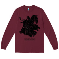 Burgundy these arms are snakes Long Sleeve Tee - artisFamous
