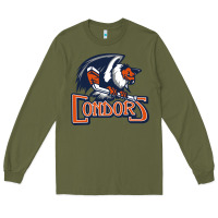 Army Green Condors, The Bakersfield Long Sleeve Tee - artisFamous