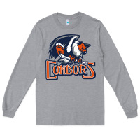 Heather Grey Condors, The Bakersfield Long Sleeve Tee - artisFamous