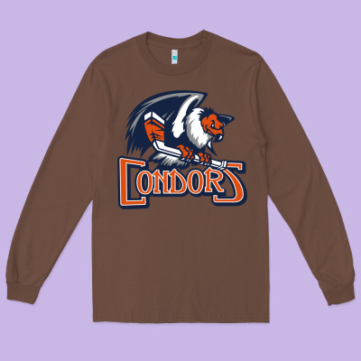 Condors, The Bakersfield Long Sleeve Tee Designed By Artisfamous