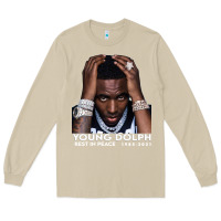 Mushroom Rest in Peace Young Dolph Long Sleeve Tee - artisFamous