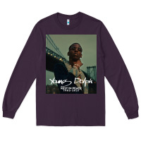 Plum Rest in Peace Young Dolph Long Sleeve Tee - artisFamous