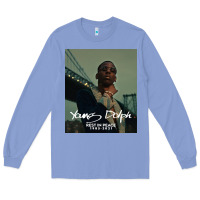 Colony Blue Rest in Peace Young Dolph Long Sleeve Tee - artisFamous