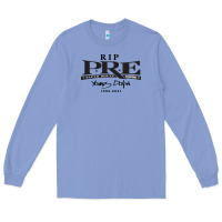Colony Blue Rest in Peace Young Dolph Long Sleeve Tee - artisFamous