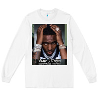 White Rest in Peace Young Dolph Long Sleeve Tee - artisFamous