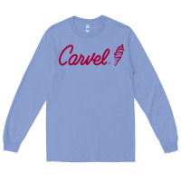 Colony Blue Carvel (Ice Cream) Cafe Long Sleeve Tee - artisFamous