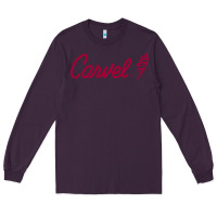 Plum Carvel (Ice Cream) Cafe Long Sleeve Tee - artisFamous