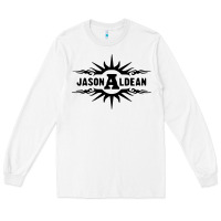 White jason aldean Long Sleeve Tee - artisFamous